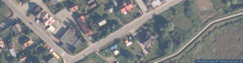 Zdjęcie satelitarne Pokoje gościnne U Emilii