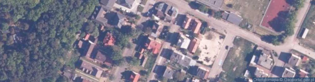 Zdjęcie satelitarne Pokoje Gościnne U Gerarda