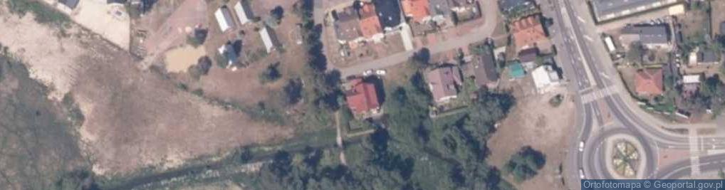 Zdjęcie satelitarne Pokoje Gościnne U Karoliny