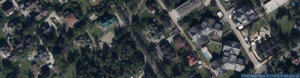 Zdjęcie satelitarne Pokoje gościnne U Karpińskich