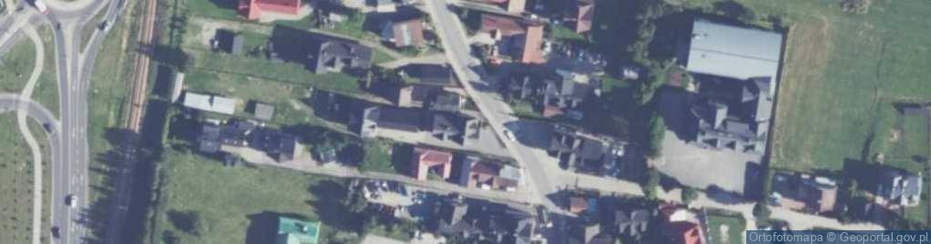 Zdjęcie satelitarne Pokoje gościnne U Lichajów