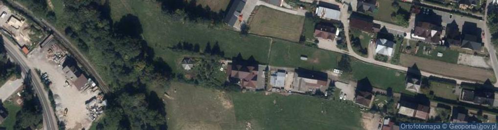 Zdjęcie satelitarne Pokoje Gościnne U Maślanych