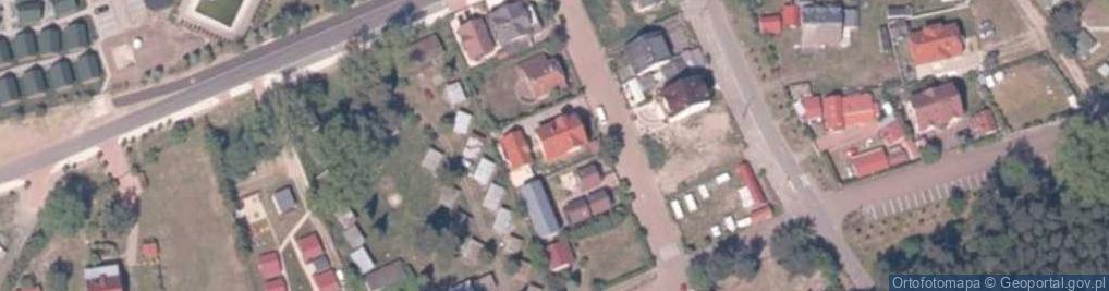 Zdjęcie satelitarne Pokoje gościnne U Piotra