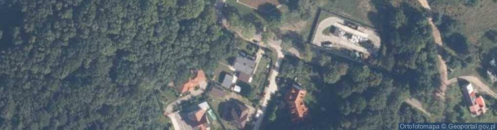 Zdjęcie satelitarne Pokoje Gościnne U Slavka