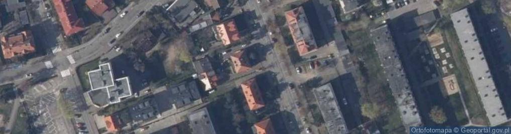 Zdjęcie satelitarne Pokoje Gościnne ul.Kopernika 6/2