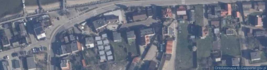 Zdjęcie satelitarne Pokoje Gościnne W Rewie