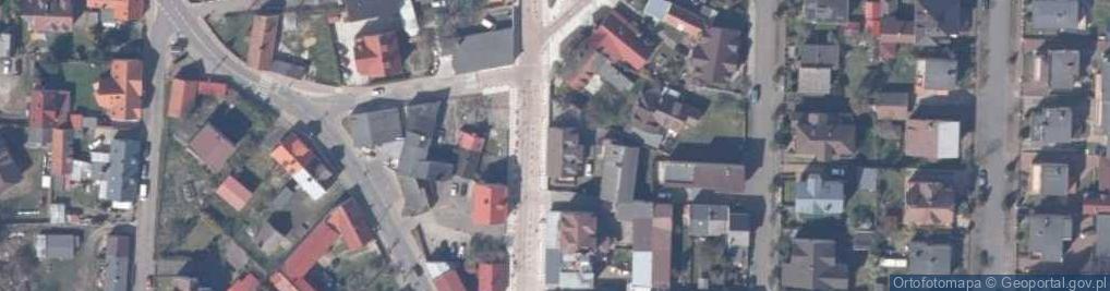 Zdjęcie satelitarne Pokoje Gościnne Wanda Jagodzińska