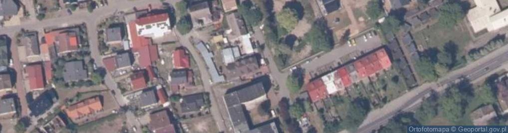 Zdjęcie satelitarne Pokoje gościnne Wibor