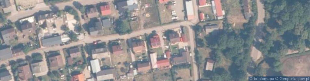 Zdjęcie satelitarne Pokoje gościnne Wizygran
