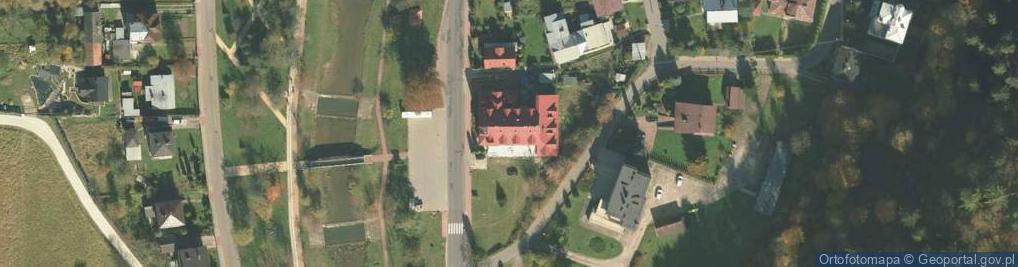 Zdjęcie satelitarne Pokoje gościnne Zamkowa