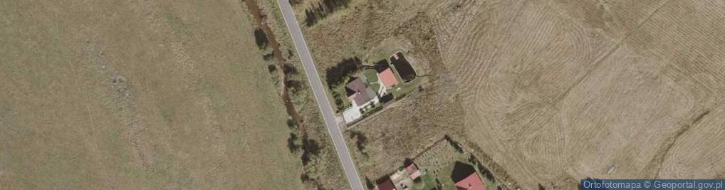 Zdjęcie satelitarne Pokoje gościnne Zbójnicka Chata
