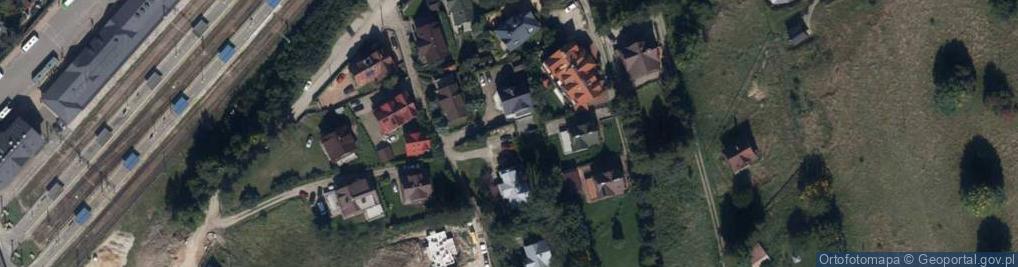 Zdjęcie satelitarne Pokoje gościnne Zelek