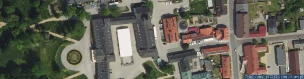 Zdjęcie satelitarne Pokoje gościnne ZPiT Śląsk