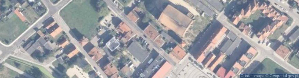 Zdjęcie satelitarne Pokoje gościnne