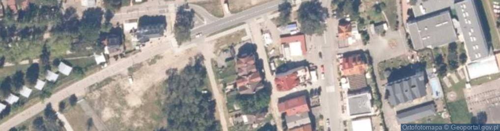 Zdjęcie satelitarne Pokoje gościnne
