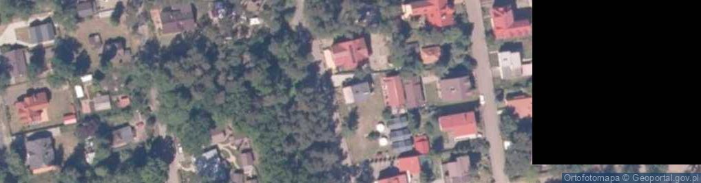 Zdjęcie satelitarne Pokoje Jędrzejówka