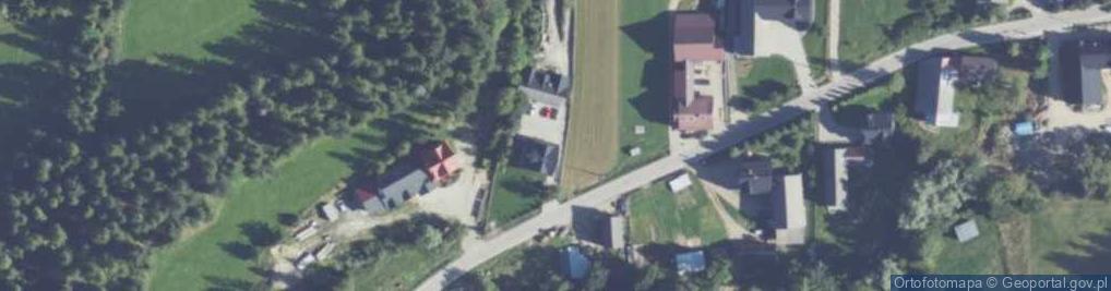 Zdjęcie satelitarne Pokoje Na Pięterku