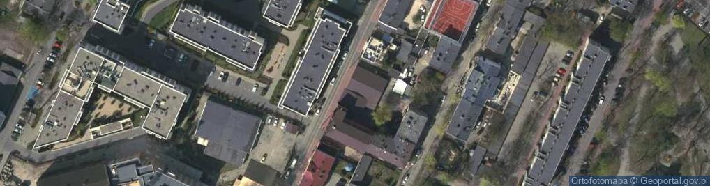 Zdjęcie satelitarne Pokoje Noclegowe