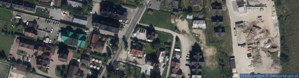 Zdjęcie satelitarne Pokoje Pardałówka