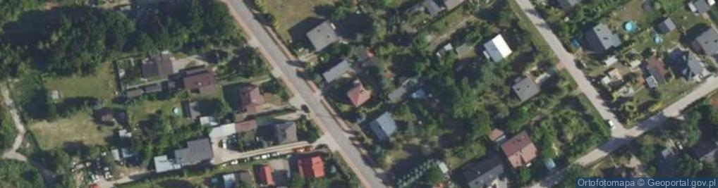 Zdjęcie satelitarne Pokoje pracownicze U Agi