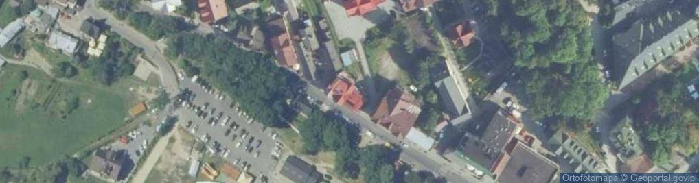 Zdjęcie satelitarne Pokoje u Adama i Ewy