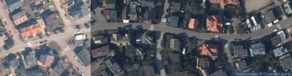 Zdjęcie satelitarne Pokoje u Krysi