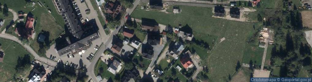 Zdjęcie satelitarne Pokoje u Krystyny