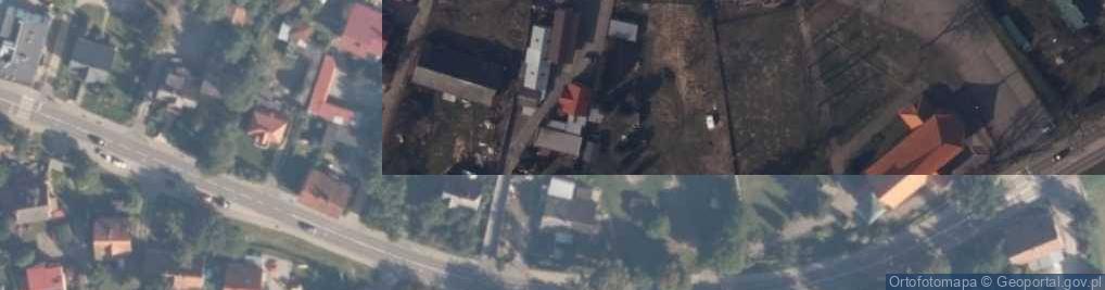 Zdjęcie satelitarne Pokoje U Pameli
