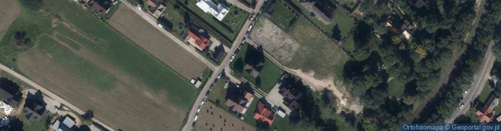 Zdjęcie satelitarne Pokoje u Polaniorza