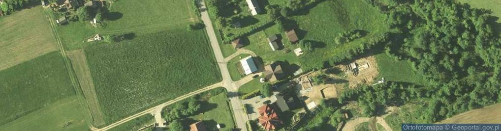 Zdjęcie satelitarne Przy Łemkowskiej Drodze