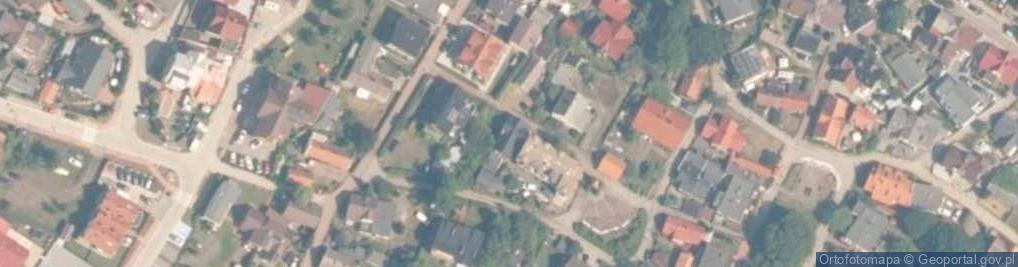 Zdjęcie satelitarne Przy Rozalii
