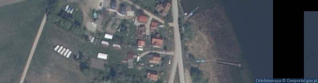 Zdjęcie satelitarne Przystań Kalskie Impresje Domki letniskowe Impresja