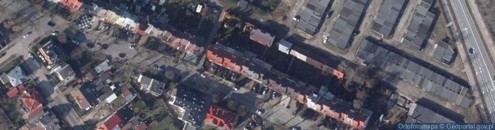Zdjęcie satelitarne Rycerska 22