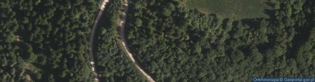 Zdjęcie satelitarne Schronisko PTTK na Skrzycznem