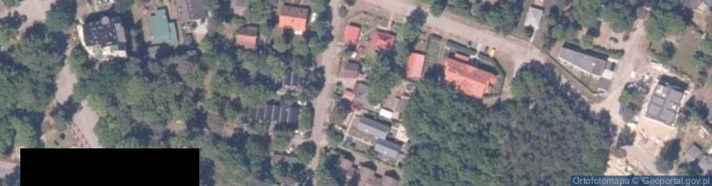 Zdjęcie satelitarne Skandynawskie Domy
