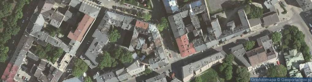 Zdjęcie satelitarne Spanko w Krakowie