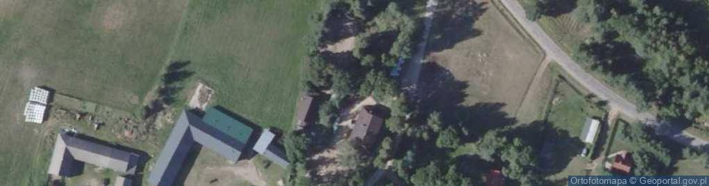 Zdjęcie satelitarne Stara Szkoła Supienie