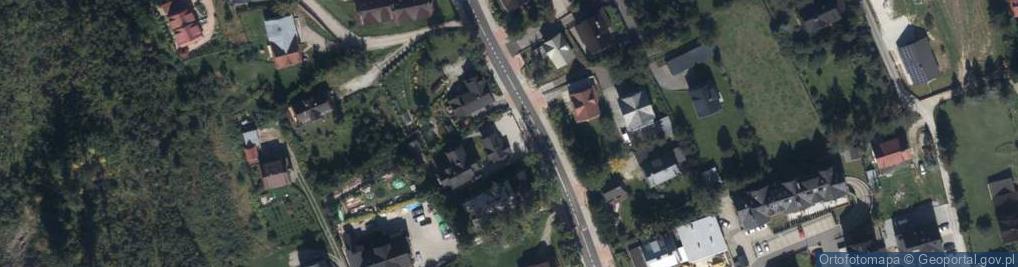 Zdjęcie satelitarne Tatra Wood House