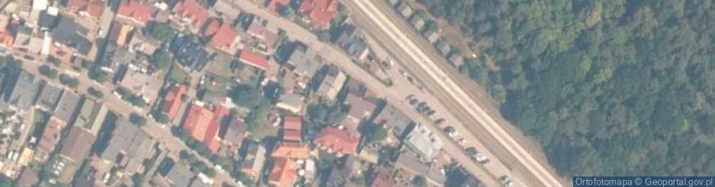 Zdjęcie satelitarne U Justyna