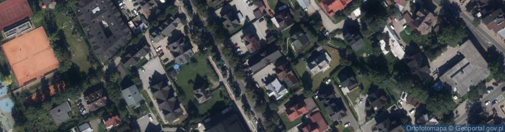 Zdjęcie satelitarne Villa Wierchy