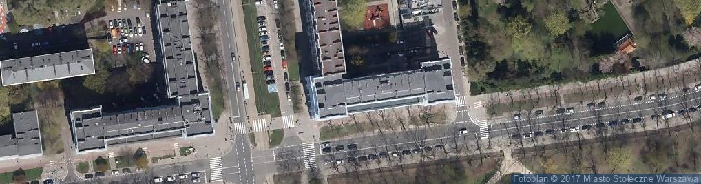 Zdjęcie satelitarne Warsaw Best Apartments