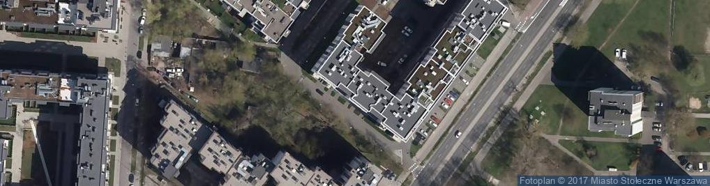 Zdjęcie satelitarne Warszawa Sokratesa