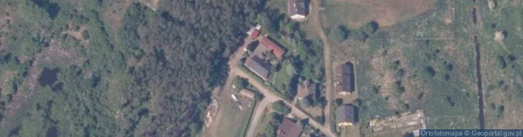 Zdjęcie satelitarne Wilcza Chata
