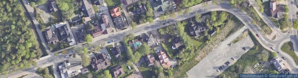 Zdjęcie satelitarne Willa Cicha Woda Ii