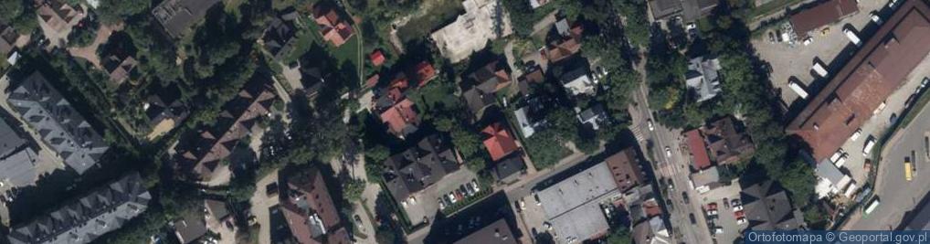 Zdjęcie satelitarne Willa Leluja Żelisko Józefa