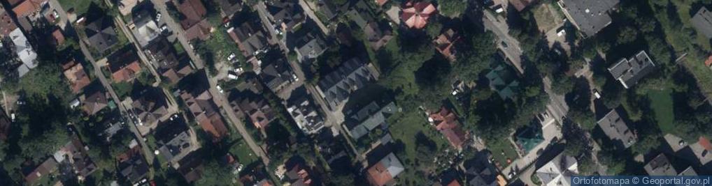 Zdjęcie satelitarne Willa Łodzia Słowik Cecylia