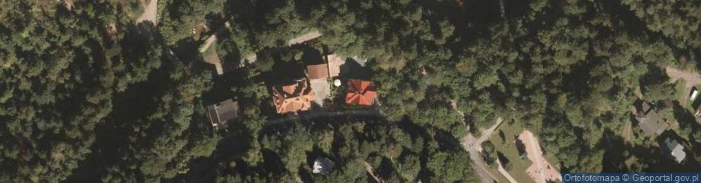 Zdjęcie satelitarne Willa Nad Zaporą
