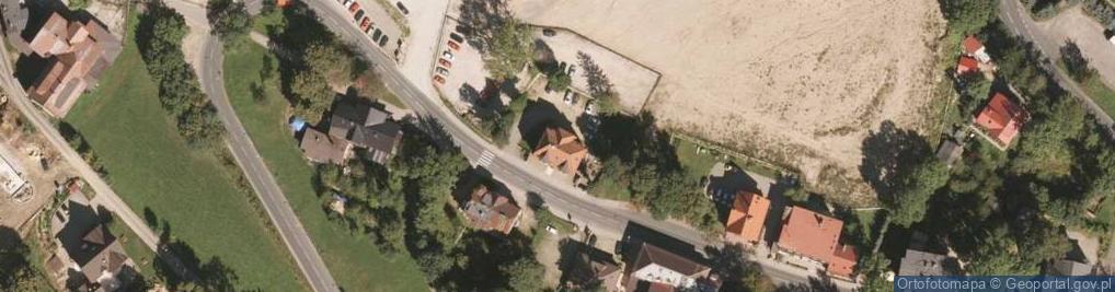 Zdjęcie satelitarne Willa Pod Wieżami