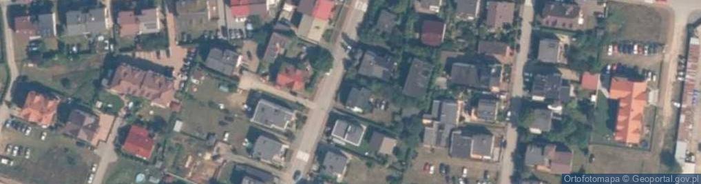Zdjęcie satelitarne Wiśniowy Ogród