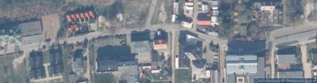 Zdjęcie satelitarne Wynajem Pokoi GoĹ›cinnych PuĹ‚awa Ilona